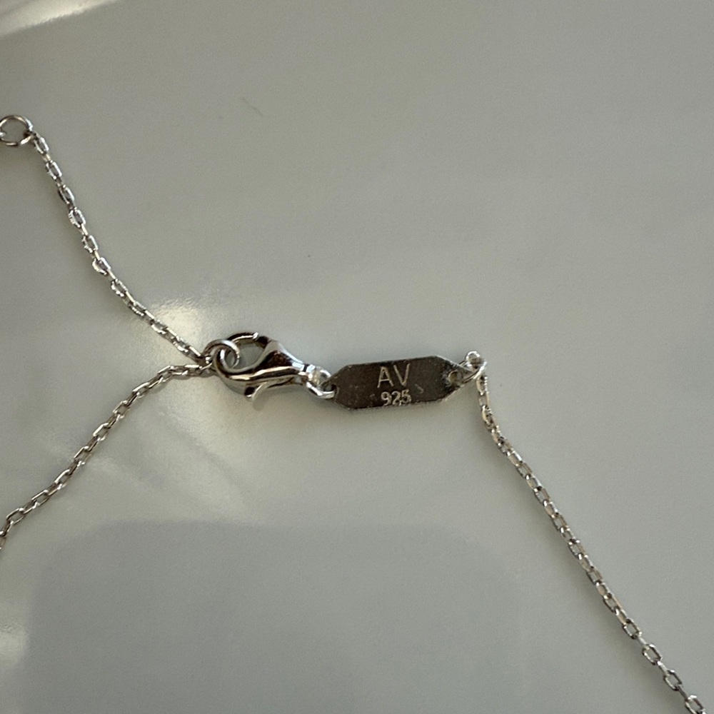 Argento Vivo Sterling Silver Pavé Star
Choker Necklace - Picture 4 of 5